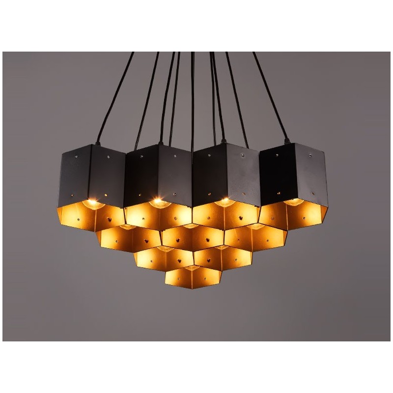 Lámpara colgante estilo loft industrial
