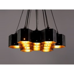Lámpara colgante estilo loft industrial