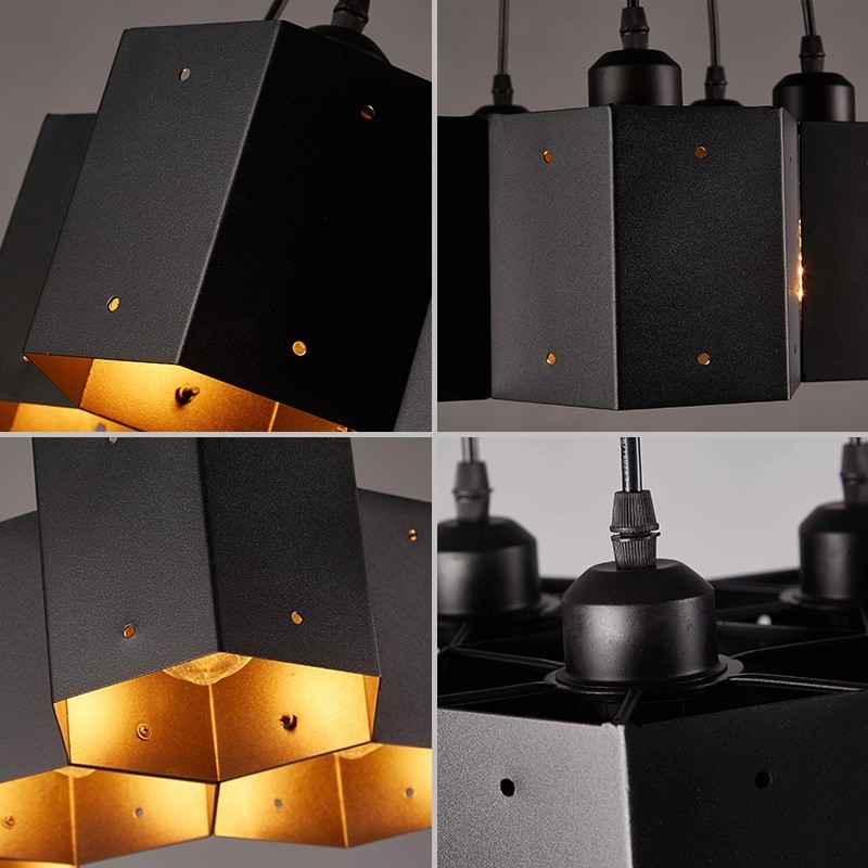 Lámpara colgante estilo loft industrial