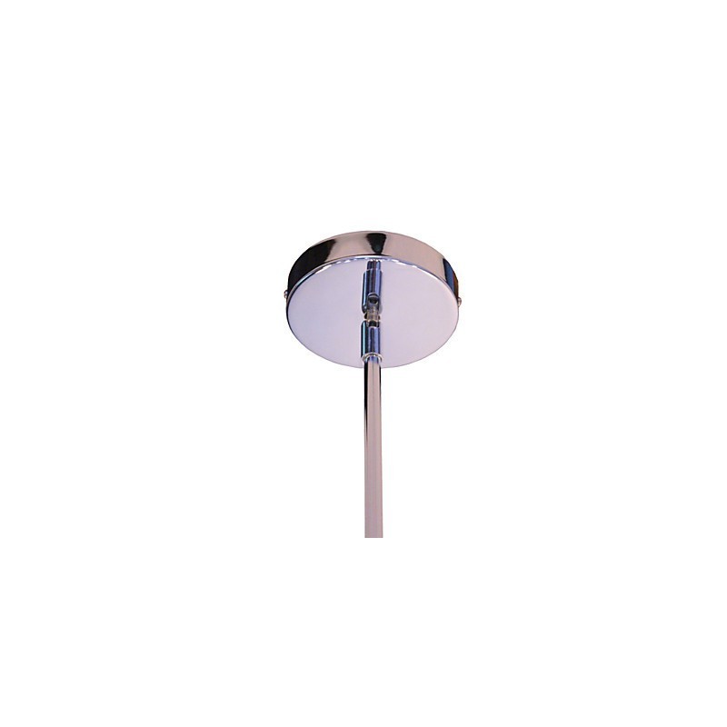 Lámpara de araña moderna con forma de globo para sala de estar, comedor, compras, tienda, noche, metal cromado