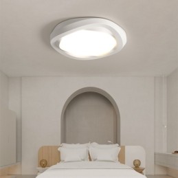 Lámpara de techo empotrada moderna multicolor con protección ocular de espectro completo y regulable para iluminación interior.