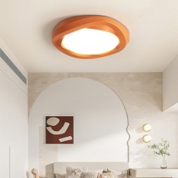 Lámpara de techo empotrada moderna multicolor con protección ocular de espectro completo y regulable para iluminación interior.
