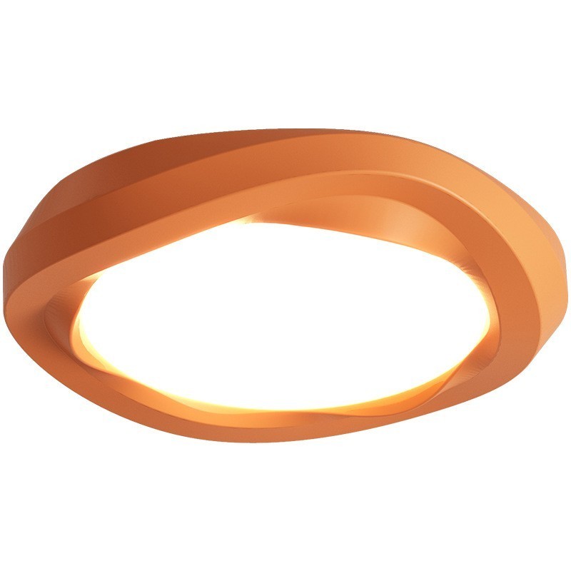 Lámpara de techo empotrada moderna multicolor con protección ocular de espectro completo y regulable para iluminación interior.
