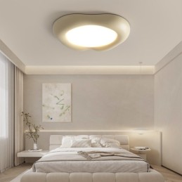 Lámpara de techo empotrada moderna multicolor con protección ocular de espectro completo y regulable para iluminación interior.