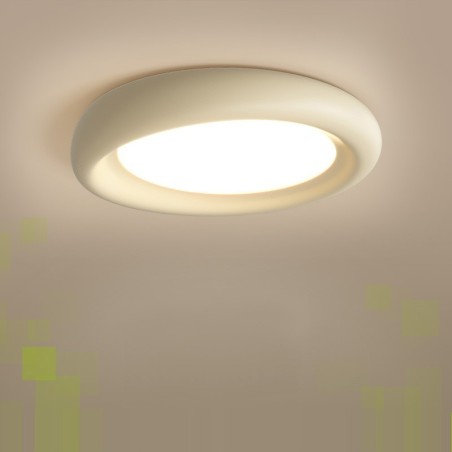 Lámpara de techo empotrada moderna, multicolor, redonda, regulable, de espectro completo y con protección ocular, para iluminación interior. Lámpara de techo empotrada moderna, multicolor, redonda, regulable, de espectro completo y con protección ocular, para iluminación interior.