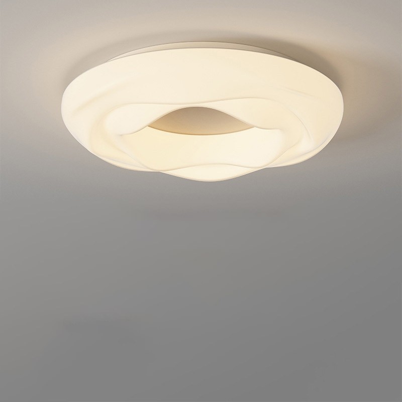 Lámpara de techo empotrada moderna y redonda regulable para iluminación interior