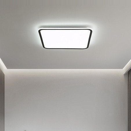 Lámpara de techo empotrada cuadrada regulable moderna, accesorio de iluminación para interiores Lámpara de techo empotrada cuadrada regulable moderna, accesorio de iluminación para interiores