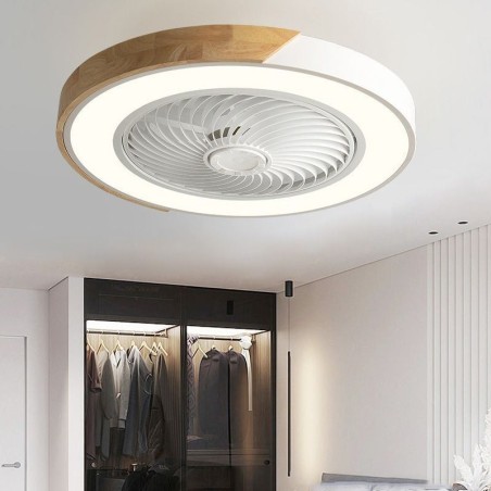 Ventilador de techo inteligente con luces, control remoto, lámpara decorativa Ventilador de techo inteligente con luces, control remoto, lámpara decorativa