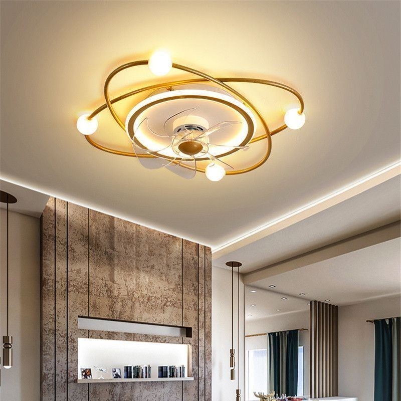 Ventiladores de techo modernos Iluminación interior Comedor