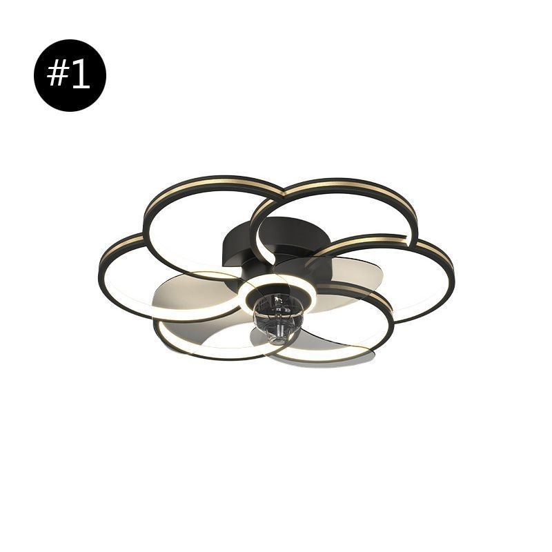Ventiladores de techo con luces Lámpara de araña Ventilateur