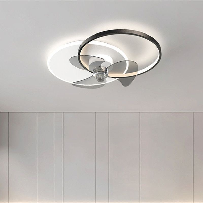 Lámpara de ventilador de techo, accesorios de iluminación Art Déco modernos