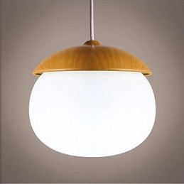 Lámpara de araña moderna de bambú de estilo mini contemporáneo
