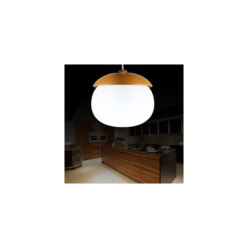 Lámpara de araña moderna de bambú de estilo mini contemporáneo