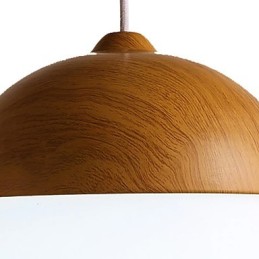 Lámpara de araña moderna de bambú de estilo mini contemporáneo