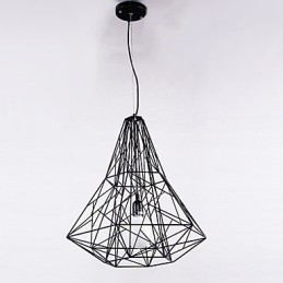 Lámpara de araña moderna contemporánea de metal cromado