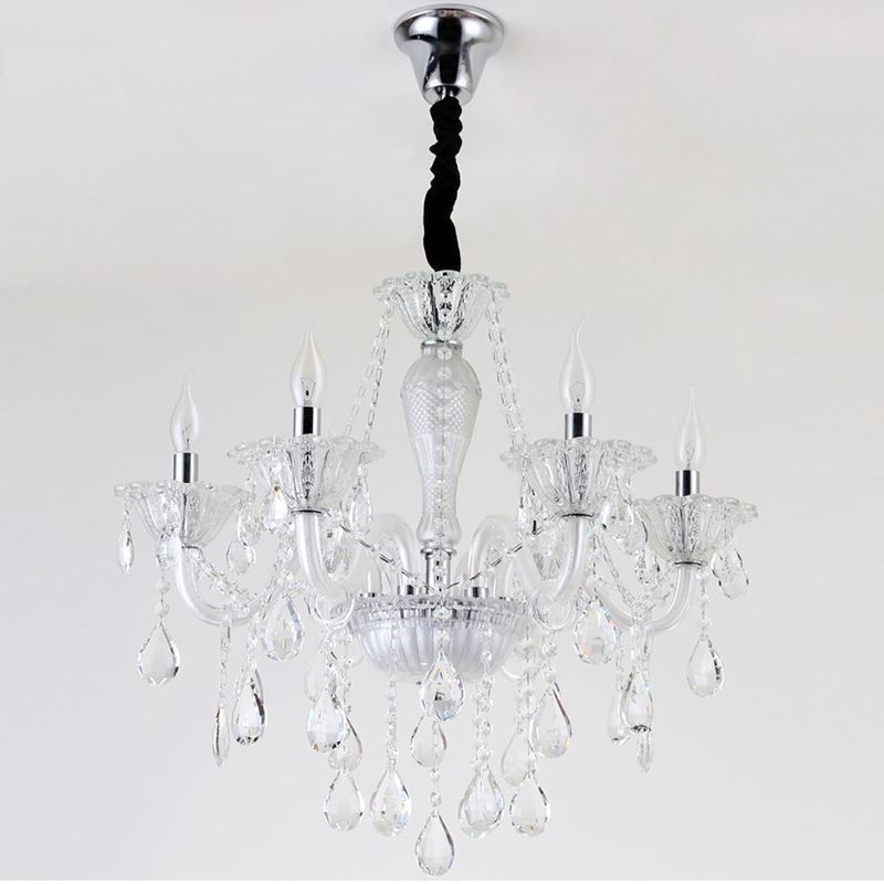Lámpara colgante elegante de cristal europeo