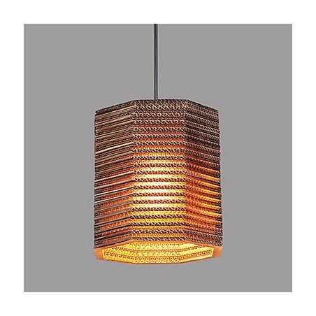 Lámpara colgante de 1 luz, moderna, de tela. Lámpara colgante de 1 luz, moderna, de tela.