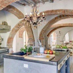 Lámpara colgante de madera de estilo retro elegante