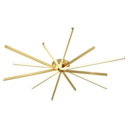 Lámpara de techo minimalista moderna con diseño de fuegos artificiales y montaje empotrado
