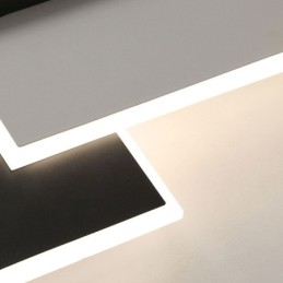 Lámpara de techo acrílica cuadrada minimalista empotrada