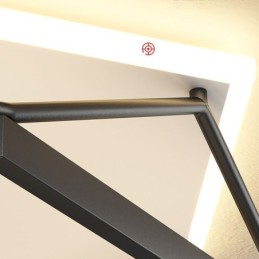 Lámpara de techo tridimensional hueca empotrada de 55 cm