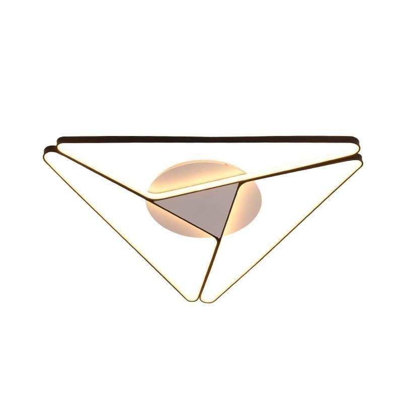 Lámpara de techo triangular minimalista empotrada