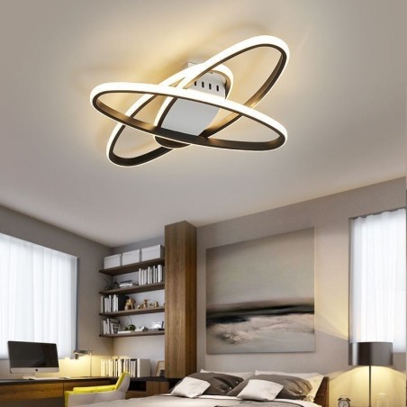 Lámpara de techo minimalista con diseño de planetas y montaje empotrado Lámpara de techo minimalista con diseño de planetas y montaje empotrado
