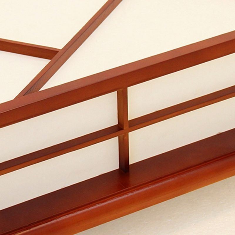 Lámpara de techo de estilo retro cuadrada empotrada