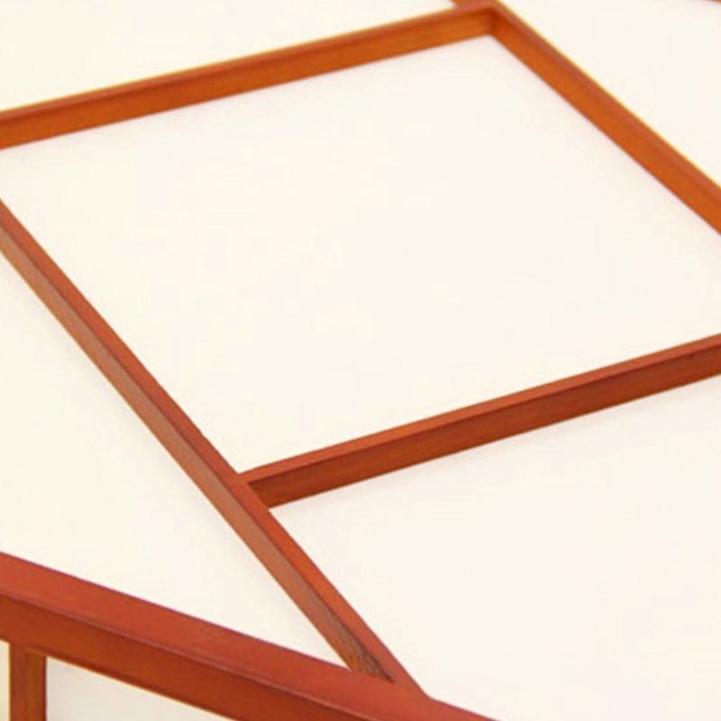 Lámpara de techo de estilo retro cuadrada empotrada