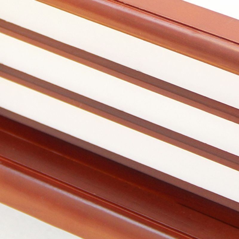 Lámpara de techo decorativa de madera con luz de techo retro