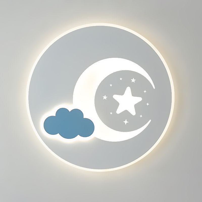 Lámpara de techo Simplicity Moon & Star