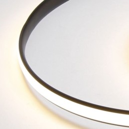 Lámparas de techo modernas, lámparas redondas dobles