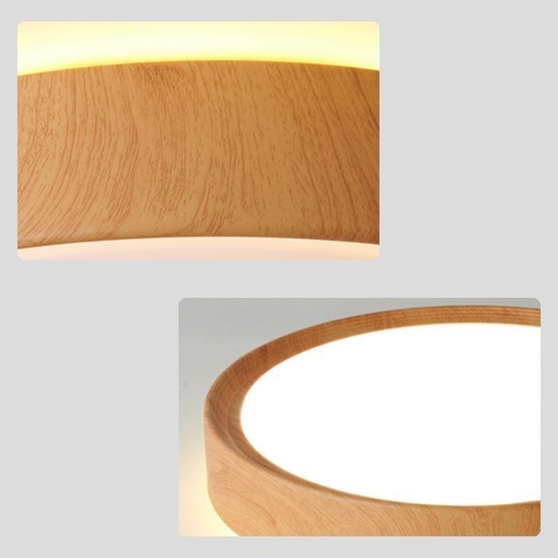 Lámparas de techo de madera Lámpara de techo japonesa
