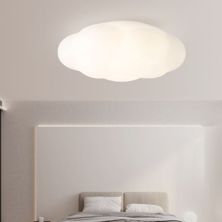 Lámpara de techo nórdica con forma de nube Lámpara de techo nórdica con forma de nube