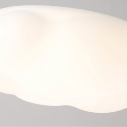 Lámpara de techo nórdica con forma de nube