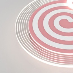Lámpara de techo moderna Lollipop Lámpara de techo para niños