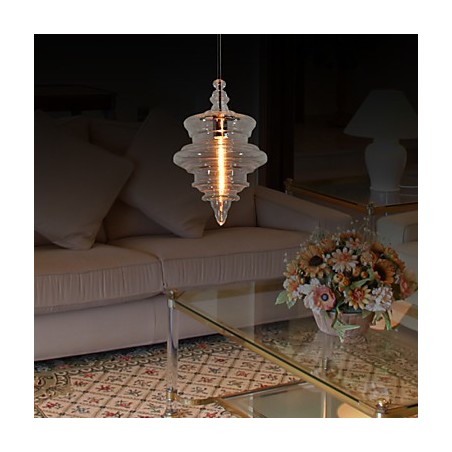 Lámpara colgante moderna con 1 luz Lámpara colgante moderna con 1 luz