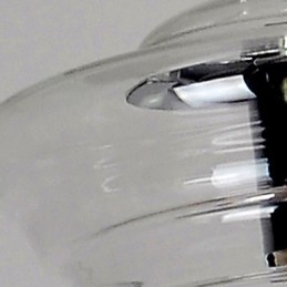 Lámpara colgante moderna con 1 luz