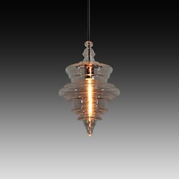 Lámpara colgante moderna con 1 luz