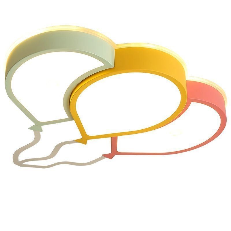 Lámpara de techo moderna empotrada con hermosa pantalla de globo