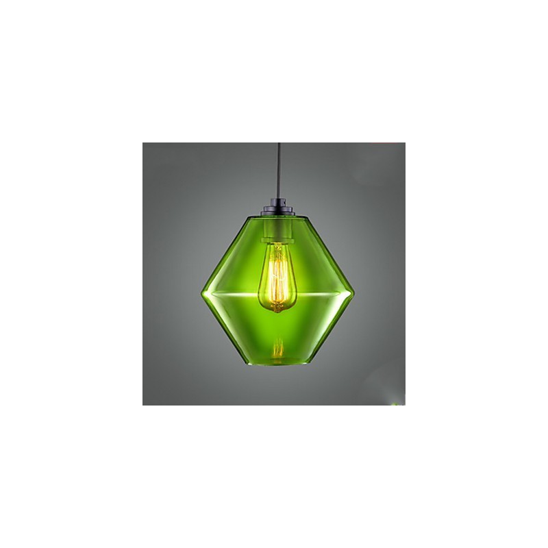 Lámpara de araña estilo mini moderna contemporánea de cristal