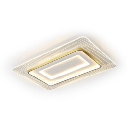 Lámpara de techo rectangular empotrada minimalista de acrílico ultrafino