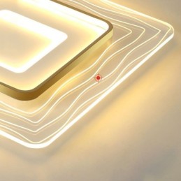 Lámpara de techo empotrada minimalista de acrílico ultrafino