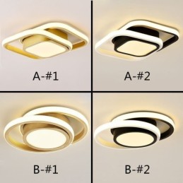 Lámpara de techo cuadrada moderna