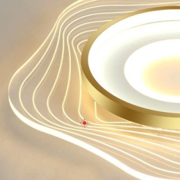 Lámpara de techo creativa moderna empotrada con forma de estrella de 36 W