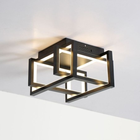 Lámpara de techo inteligente con WiFi y montaje empotrado