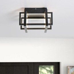 Lámpara de techo inteligente con WiFi y montaje empotrado