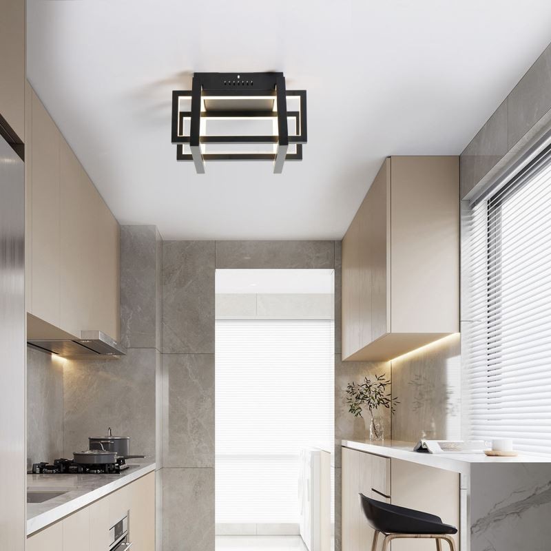 Lámpara de techo inteligente con WiFi y montaje empotrado