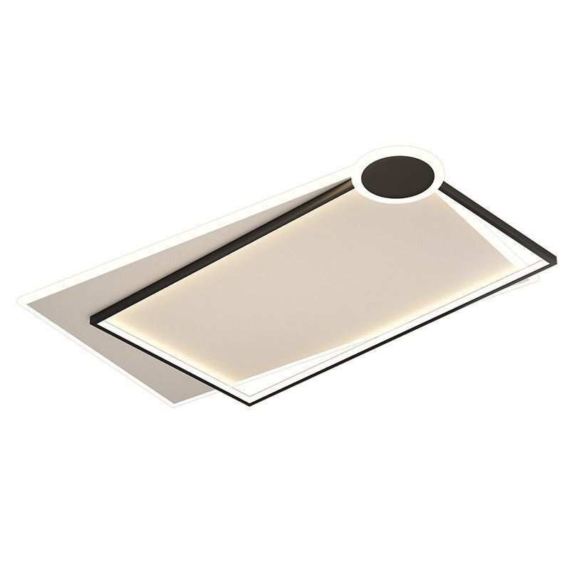 Lámpara de techo minimalista empotrada