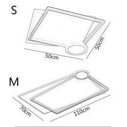 Lámpara de techo minimalista empotrada